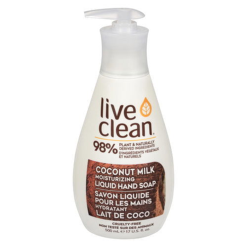 Live Clean - Coconut Milk Moisturizing Liquid Hand Soap