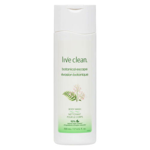 Live Clean - Botanical Escape Body Wash