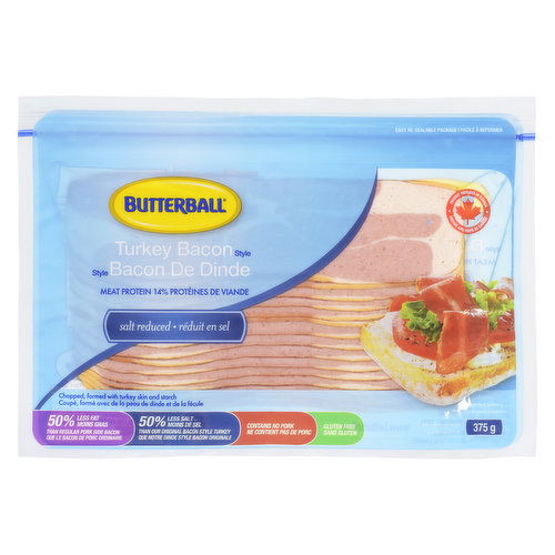 Butterball - Turkey Bacon Low Salt