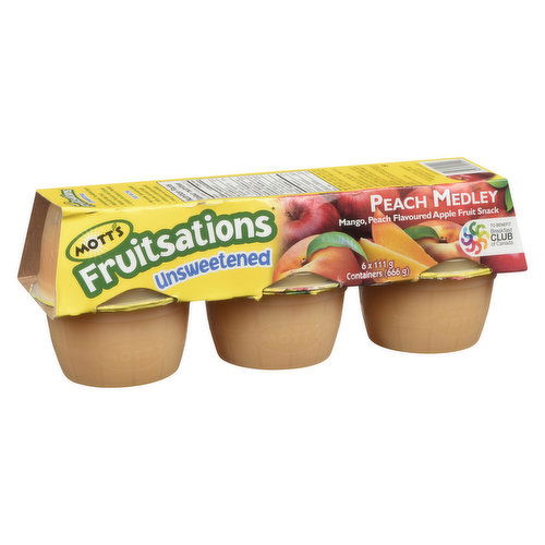 Motts - Fruitsations Peach Medley Unsweetened