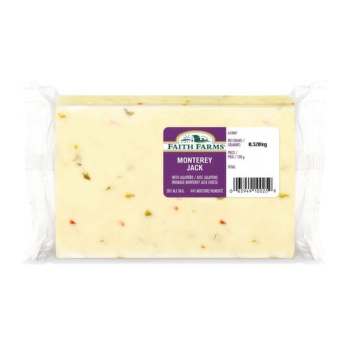 Faith Farms - Monterey Jack Jalapeno Cheese