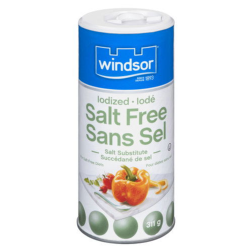 Windsor - Salt Free Salt Substitute Iodized