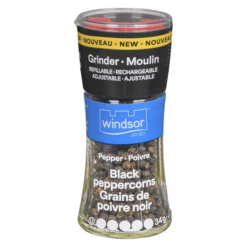 Windsor - Black Peppercorns Grinder