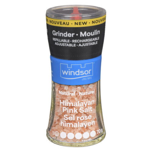 Windsor - Himalayan Pink Salt Grinder