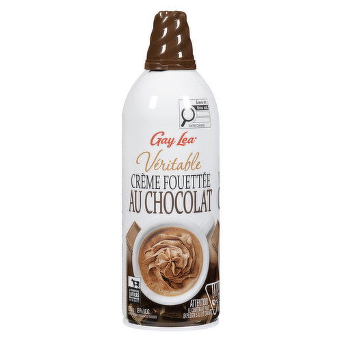 Gaylea - Whipped Cream Aerosol Non Dairy Chocolate