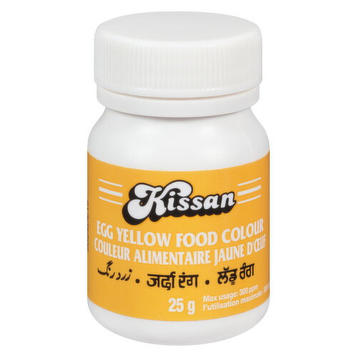Kissan - Egg Yellow Food Color