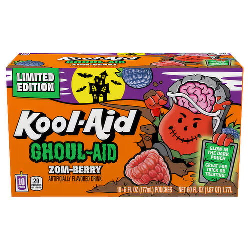 Kool-Aid - Ghoul-Aid Zom Berry Drink, Limited Edition