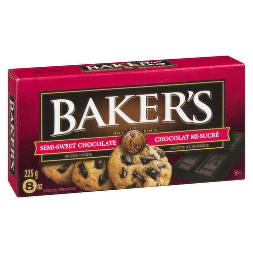 Baker's - Semisweet Chocolate Baking Bar