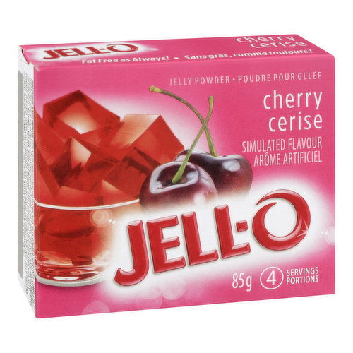 Jell-O - Cherry Jelly Powder