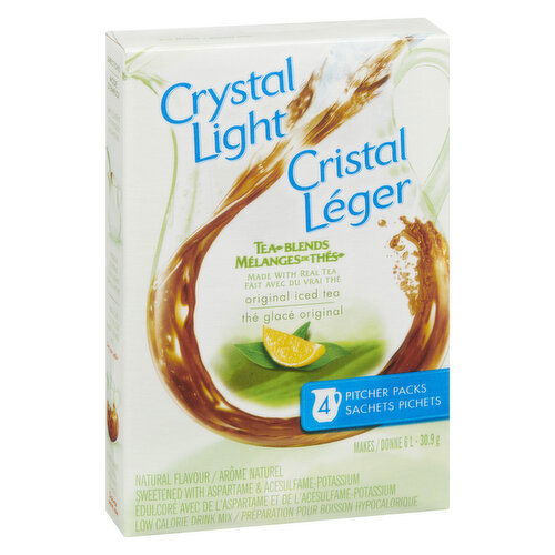 Crystal Light - Tea Blends Drink Mix, Original Iced Tea