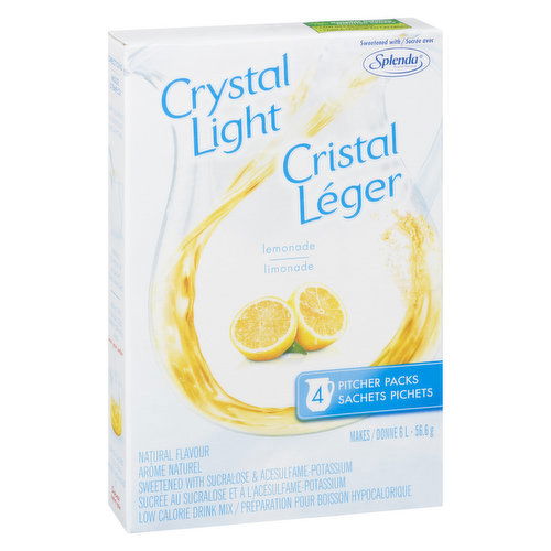 Crystal Light - Drink Mix Lemonade Low Calorie