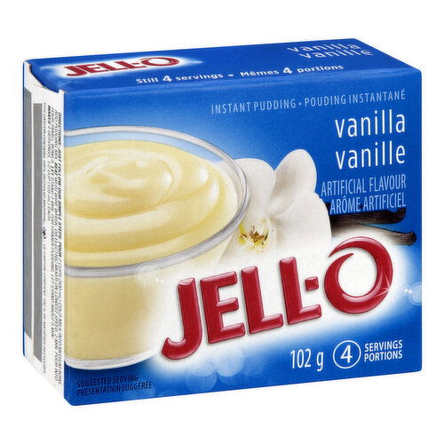 Jell-O - Vanilla Instant Pudding Mix