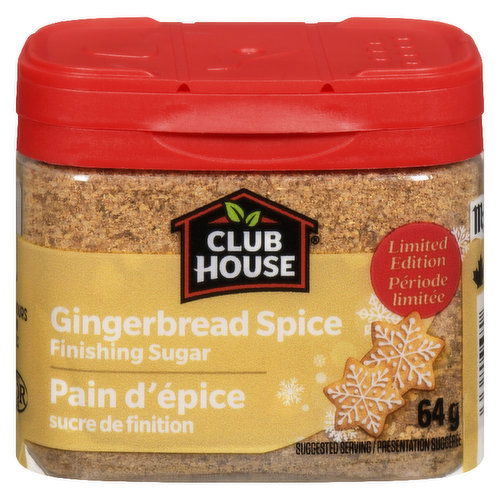 Club House - Gingerbread Spice Fin Sgr NS