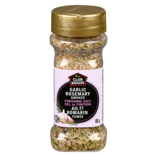 CLUB HOUSE - Smoky Garlic Rosemary Finishing Salt