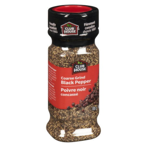 CLUB HOUSE - Coarse Grind Pepper Black