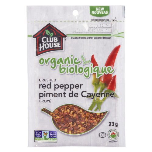 CLUB HOUSE - Organic Crushed Red Pepper