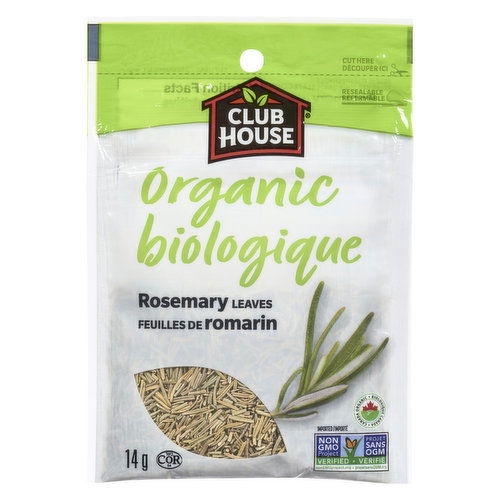 CLUB HOUSE - Organic Rosemary Leaves