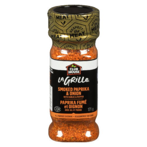 Club House - La Grille All Purpose Seasoning, Smoked Paprika & Onion