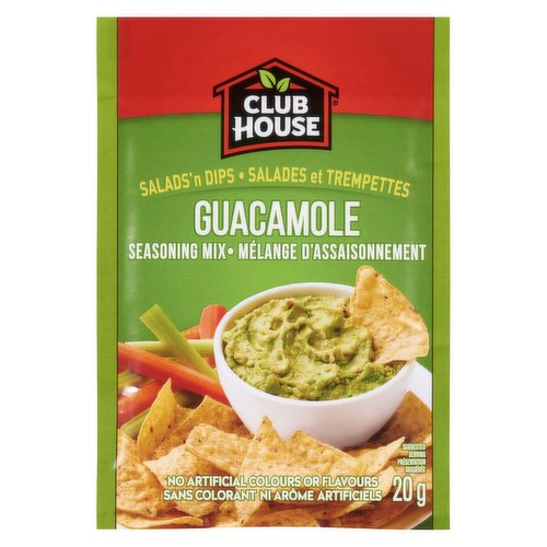 CLUB HOUSE - Seasoning Mix, Guacamole Classic