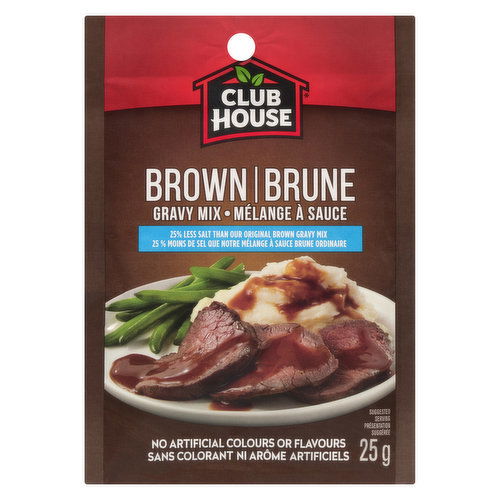 Club House - Brown Gravy Mix - Less Salt