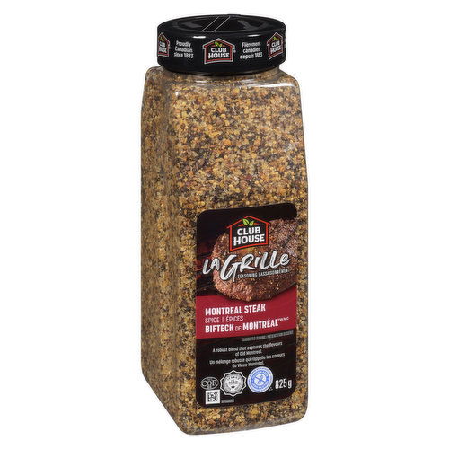 Club House - La Grille Montreal Steak Spice Seasoning