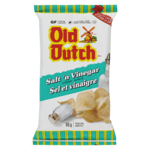 Old Dutch - Potato Chips -Salt 'n Vinegar