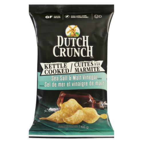 Old Dutch - Potato Chips - Crunch, Sea Salt & Malt Vinegar