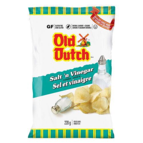 Old Dutch - Salt N Vinegar Potato Chips