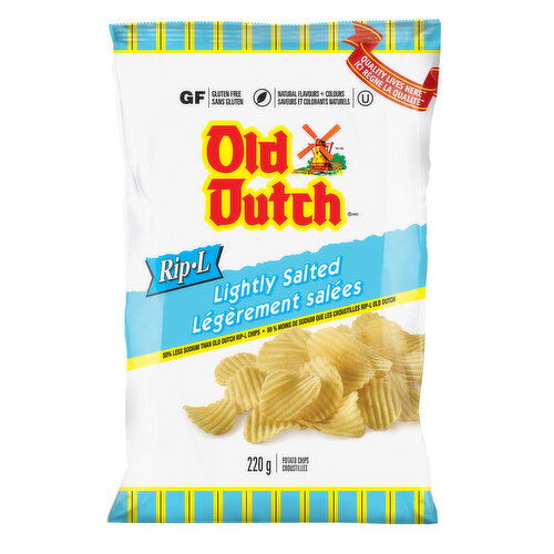 Old Dutch - Rip-L Lightly Salted Potato Chips