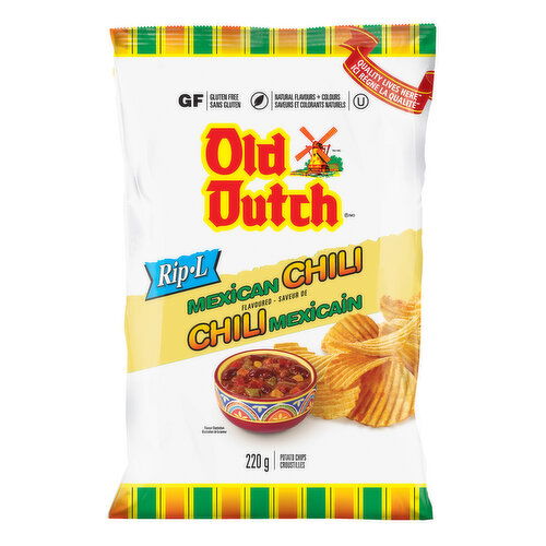 Old Dutch - Rip-L Mexican Chili Potato Chips