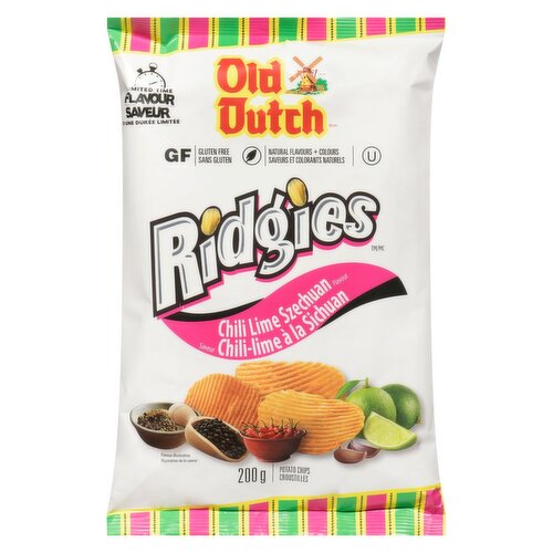 Old Dutch - Ridgies Chili Lime Szechuan