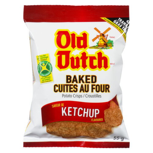 Old Dutch - Baked Ketchup Crisps