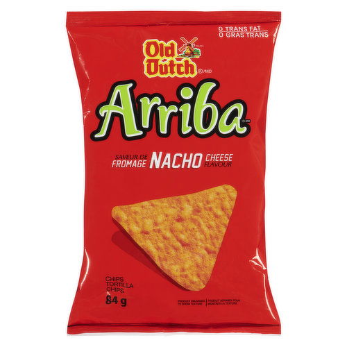 Old Dutch - Arriba Tortilla Chips Nacho Cheese