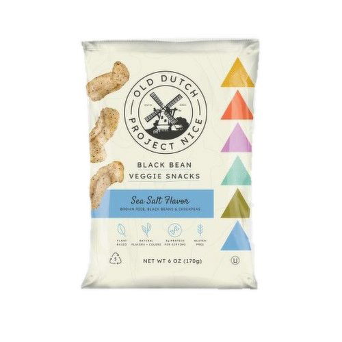 Old Dutch - Black Bean Veggie Snacks - Sea Salt