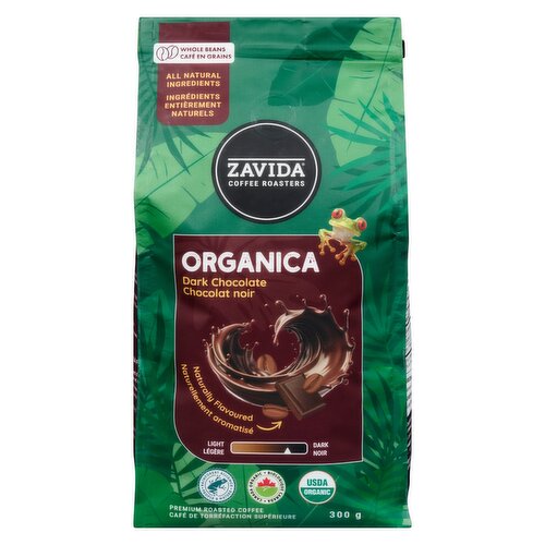Zavida - Coffee Organic Whole Bean Coffee Chocolate