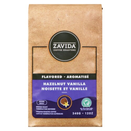 Zavida - Ground Coffee Hazelnut Vanilla