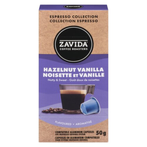 Zavida - Nespresso Capsule Hazelnut