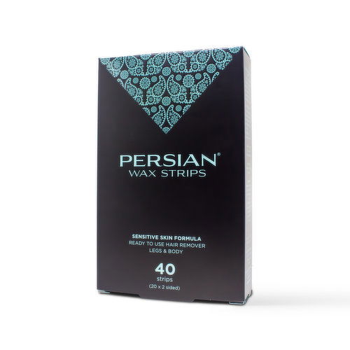 Persian - Sensitive Formula Wax Strips - Legs & Body