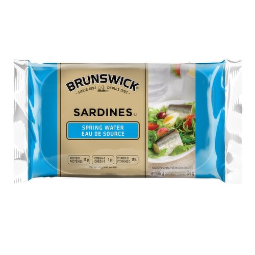 Brunswick - Sardines in Spring Water