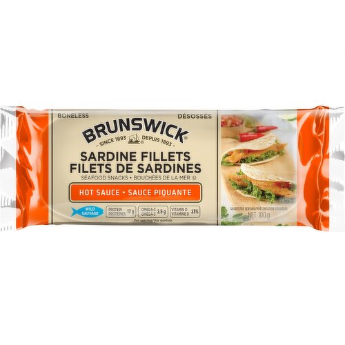 Brunswick - Sardine Fillets in Hot Sauce