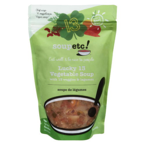 Soup Etc - Lucky 13 Vegetable Soup