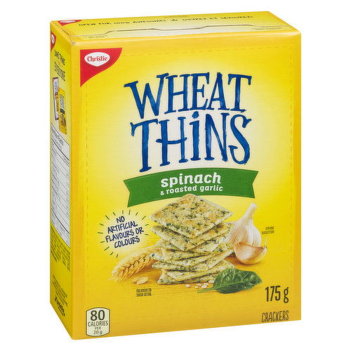 Christie - Wheat Thins Spinach & Roasted Garlic Crackers