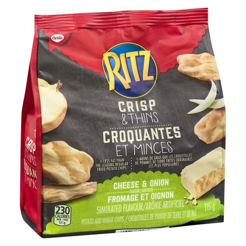 Christie - Ritz Crisps & Thins - Cheese & Onion