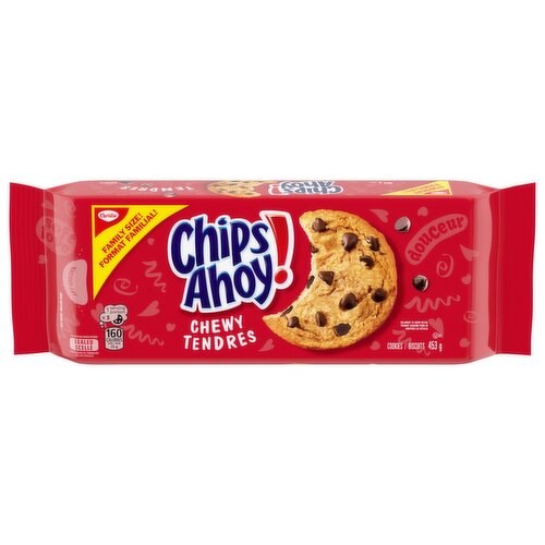 Christie - Chips Ahoy! Chewy Chocolate Chip Cookies 1 Family Size Resealable Pack