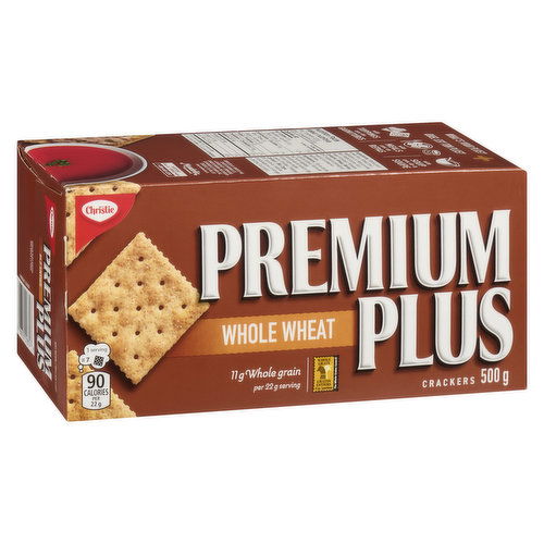 Christie - Premium Plus Whole Wheat Crackers