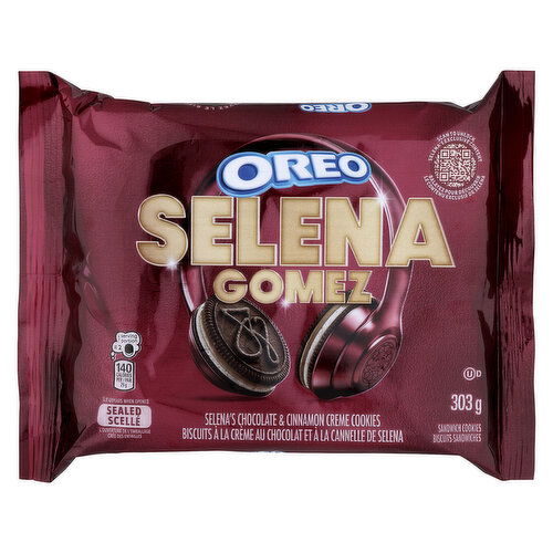 Christie - Oreo Selena Gomez, Chocolate & Cinnamon Creme Cookies