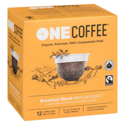 OneCoffee - Breakfast Blend Coffee Pods