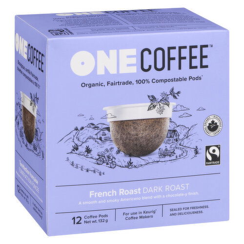 OneCoffee - French Roast Coffee Pods