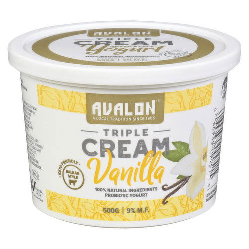 Avalon - Triple Cream Yogurt Vanilla