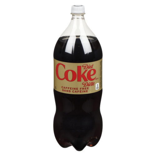 Coca-Cola - Diet Coke Caffeine Free, 2L Botte